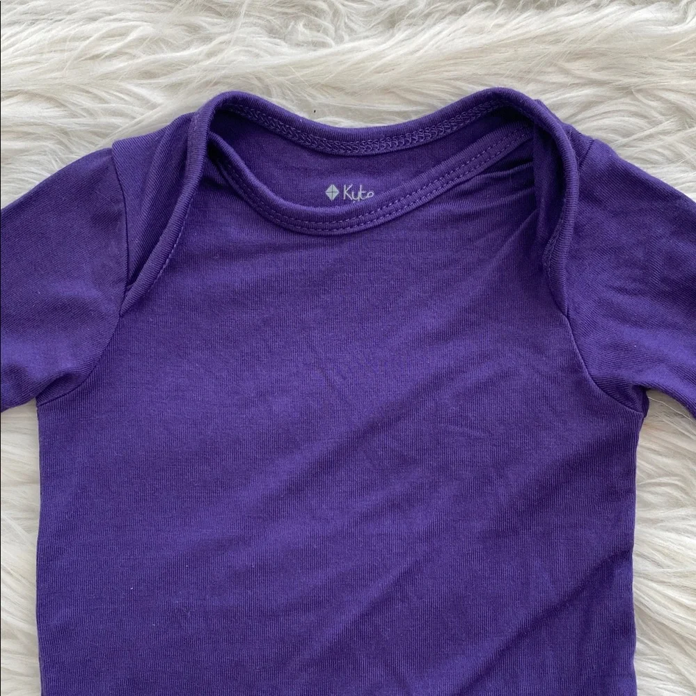 Kyte BABY | Purple Long-Sleeve Bodysuit